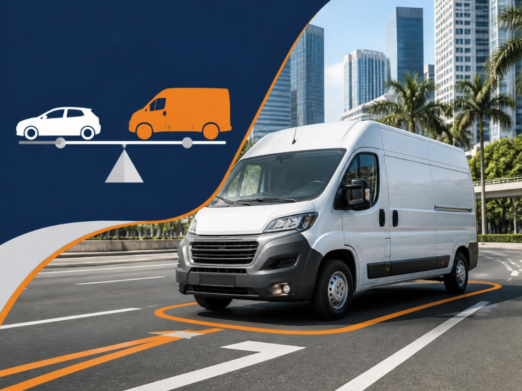Can a Class 3A licence holder drive a van?